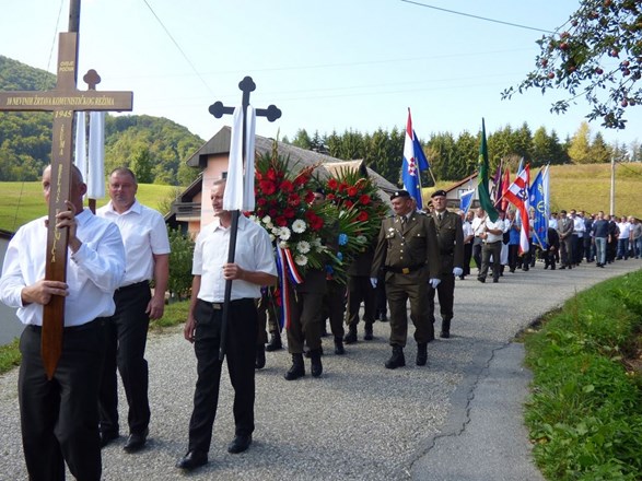 Komemoracija za žrtve Bleiburga i križnih putova 1945. u Donjoj Višnjici